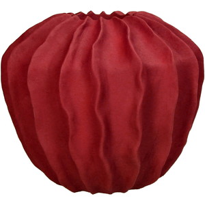 ��Vase Polyresin Red