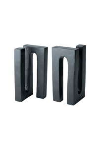 MENA SCULPTURE BLACK SET OF 2