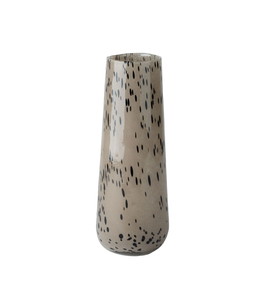 PRESTON VASE PUMICE STONE BLACK