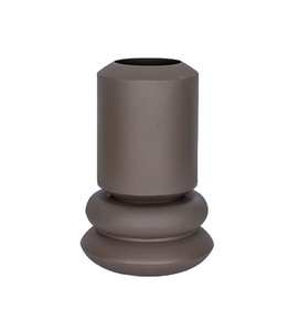 GUUS VASE BROWN L
