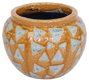 【個人宅配送不可】グレーズドジャーポットゴールデンイ