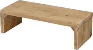 【個人宅配送不可】ウッドディスプレイスタンドS