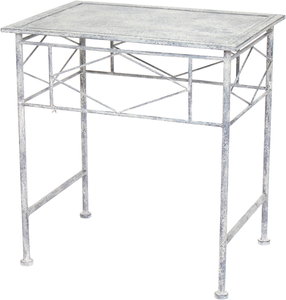 【個人宅不可】アイアンシャビーテーブルset2