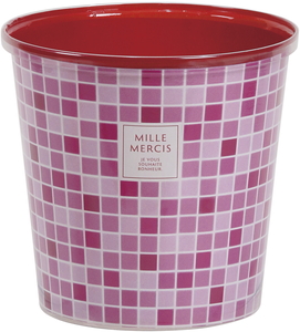 ライナー鉢カバー ダ鉢5号用レッド