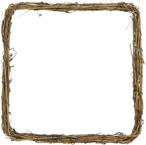 ひげづる細リース スクエア 25×25