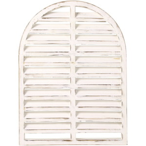 ウッドフレームアーチ型ルーバー 壁掛け