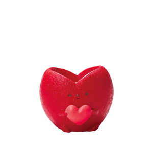 リトルレジンポット ハート レッド