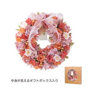 ナチュラルリース L ブロッサムシフォン