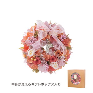 ナチュラルリース M ブロッサムシフォン