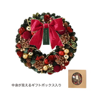 CMナチュラルリースLクリスマスマーケット