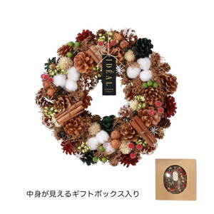 CMナチュラルリースLホリデークッキー