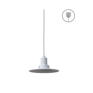 【個人宅配送不可】ペンダントライトS ホワイト