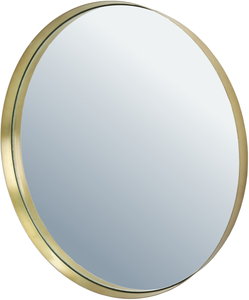 Mirror Metal Gold 43x2.5x43cm