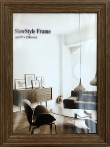 ylzszSlow Style Frame Brown A4