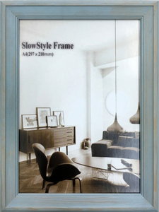 ylzszSlow Style Frame Blue A4