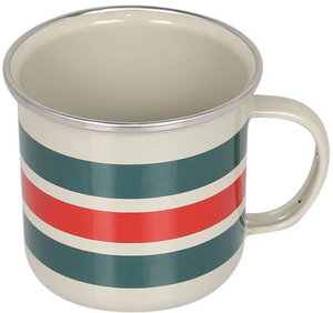 ylzszyʓrzSS RIM ENAMELED MUG GRG