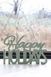 【個人宅不可】ハッピーホリデーサイン