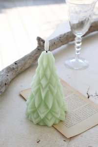 【個人宅不可】LEDキャンドルミントツリー