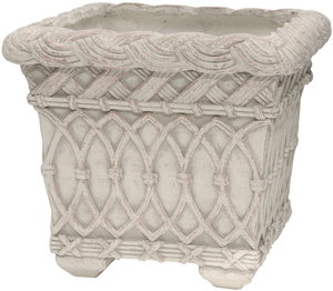 【個人宅不可】元上代¥4200トリコットバスケットスクエアS-IV