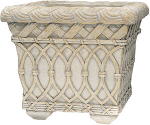 【個人宅配送不可】トリコットバスケットスクエアL-IG