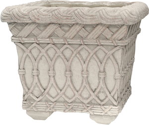 【個人宅不可】元上代¥5200トリコットバスケットスクエアL-IV