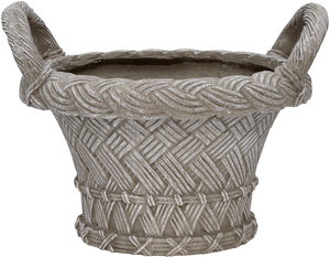 【個人宅配送不可】トリコットバスケットハンドルBR