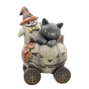 【個人宅配送不可】ハロウィンガーデンオーナメント26-B-WH