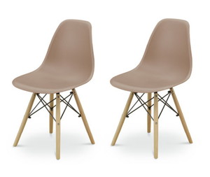 リーブス チェア 2脚入 スモーキーピンク