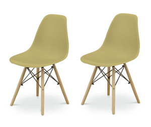 リーブス チェア 2脚入 オリーブ