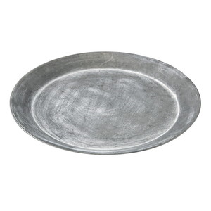 【個人宅配送不可】ブリキラウンドトレイXLサイズ