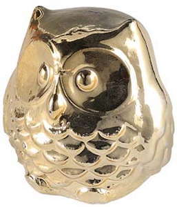 TERRACOTTA OWL GOLD