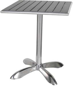 �y�l��z���s�z�y�����ʓr�zALUMINUMCAFETABLESQBK[PX]